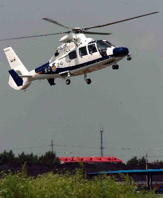 中国公安系统首次装备国产z9警用直升机组图